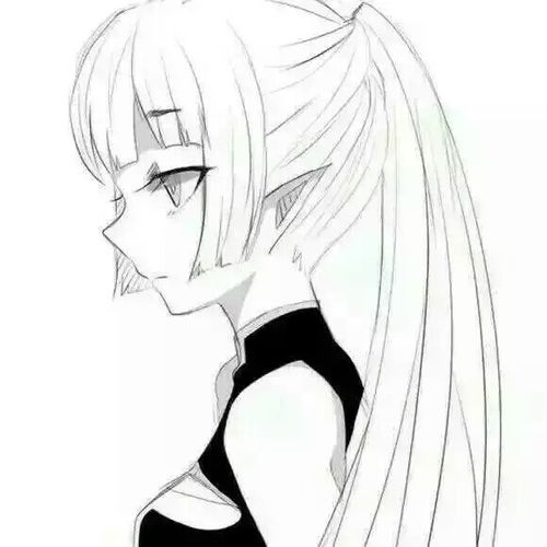 動(dòng)漫女生側(cè)臉，小巷深處的隱秘寶藏