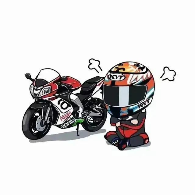 摩托車動漫圖片，動力、變化與自信的視覺盛宴