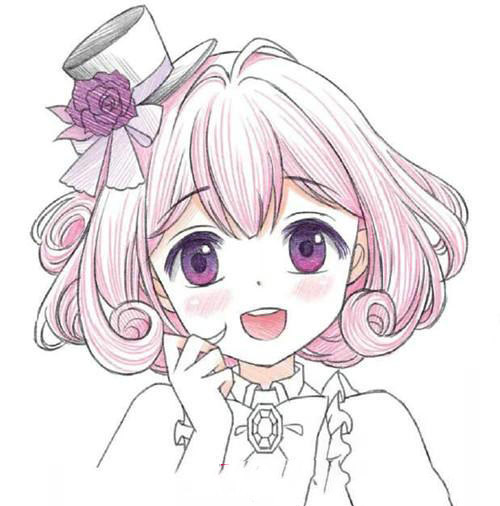 二次元魅力探索，動漫女生畫的奇幻世界