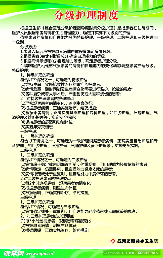 最新分級(jí)護(hù)理規(guī)范及步驟指南詳解