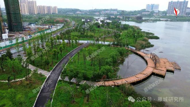 眉山北湖公園建設(shè)進(jìn)展，探索綠意盎然的小巷風(fēng)情