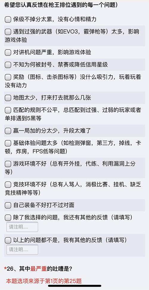 CF手游精英問卷最新解讀，探尋游戲前沿動態(tài)與玩家心聲